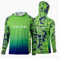 Cuichang Wholesale Summer Fast Dry Uv Protection Wear Custom Compression Bike Sport Fish Clothing Men&#39;s Fishing Shirt