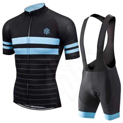 Wholesale Super Lightweight Breathable Quick Dry Men Cycling Jersey Sets Road Cycle Suits Men Customized Uniforms