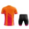 Oem Lightweight Men's Cycling Jersey Suit Sublimation Printing Cycling Uniform Cycling Sets Clothing