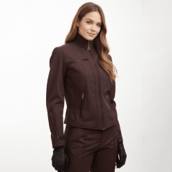 Women's Black Nylon Riding Suit Breathable Moisture-wicking Aerodynamic No-hood Suit Jacket And Pants Set