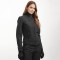 Women's Black Nylon Riding Suit Breathable Moisture-wicking Aerodynamic No-hood Suit Jacket And Pants Set