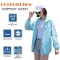 Woman Upf50+ Anti Uv Coat Breathable Sun Protection Sport Clothing Loose Plus Size Long Sleeve Jackets For Cycling Hiking