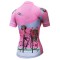 Custom Sublimation Cycling Wear Shirt Fashion Cycling Clothing For Women