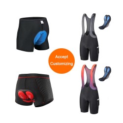 Upf50+ Custom Men Women Lady 3d Gel Padded Cycling Bib Short Pants Leggings For Tight Wear
