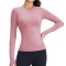 Wholesale Long Sleeve Sport Sweat Fitness T-shirts Plain Thermal Cycling Womens Yoga Shirt