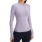 Wholesale Long Sleeve Sport Sweat Fitness T-shirts Plain Thermal Cycling Womens Yoga Shirt