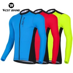 West Biking Bicycle Windproof Mtb Jersey Clothing Factory Custom Wholesale Cycling Jersey Bicycle Wear For Professional Jersey