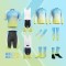 Long Sleeve Fleece Bike Jersey Custom Logo Sublimation Printing Bicycle Wear Shirt Cycling Jersey