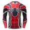 Spiderman Men's Long Sleeve T-shirt Clothing Thermal Transfer 3d Printing Quick-drying Clothes Sportswear Cycling Wear