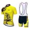 Wholesale Men Breathable Quick Dry Short Sleeves Bike Apparel Cycling Wear Custom Printing Cycling Jersey Set