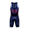 Custom Full Sublimated Cycling Wet Triathlon Apparel Professional Triathlon Race Suit For Competition