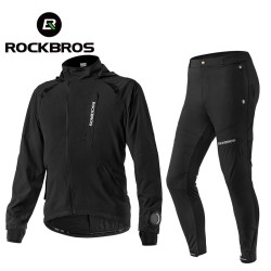 Rockbros Cycling Clothing Suits Men And Women Long Sleeves Trousers Outdoor Sports Bike Coat Thin Spring And Summer