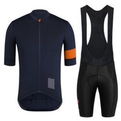 Wholesale Custom Sublimation Fashion Oem Custom Thermal Cycle Jersey Clothing Set Black Color
