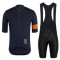 Wholesale Custom Sublimation Fashion Oem Custom Thermal Cycle Jersey Clothing Set Black Color