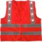 V-type High Reflective Safety Vest Summer Reflective Clothing Road Construction Greening Traffic Cycling Printing