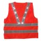 V-type High Reflective Safety Vest Summer Reflective Clothing Road Construction Greening Traffic Cycling Printing