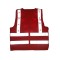 V-type High Reflective Safety Vest Summer Reflective Clothing Road Construction Greening Traffic Cycling Printing