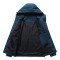 Custom Logo Rider Courier Staff Workwear Uniform Bike Riding Waterproof Outdoor Food Delivery Man&#39;s Jacket