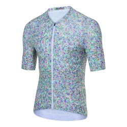 Sublimation Printing Cycling Clothes Short-sleeved Aero Seamless Bicycle Suit Clothing Summer Breathable Mountain Bike Jersey