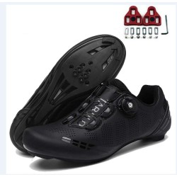 Wholesale Professional Couple Non-slip Mtb Sneakers Shoes Lightweight Self-locking Racing Bicycle Shoes Road Cycling Shoes