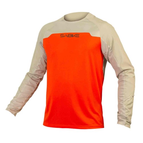 Custom Blank Mountain Bicycle Clothes Red Mtb Downhill Bike Shirt Manufacturer Mtb Jersey Full Sleeve Bike Jersey For Male