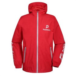 Custom Logo Motorbike Food Delivery Cycling Men Waterproof Rain Windbreaker Reflective Jacket
