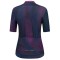 Women's Cycling Jersey Set Short Sleeve Sweat Wicking Seamless Comfortable Bike Jersey And Bib Wholesale Custom
