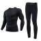 Seamless Tight Tactical Thermal Underwear Men Outdoor Sports Function Breathable Training Cycling Thermo Underwear Long Johns