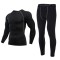 Seamless Tight Tactical Thermal Underwear Men Outdoor Sports Function Breathable Training Cycling Thermo Underwear Long Johns