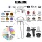 Drawstring Waist Four Way Stretch Running Sportswear Gym Fitness Half Tights Quick Dry Summer Breathable Compression Men&#39;s Short