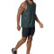 Drawstring Waist Four Way Stretch Running Sportswear Gym Fitness Half Tights Quick Dry Summer Breathable Compression Men&#39;s Short