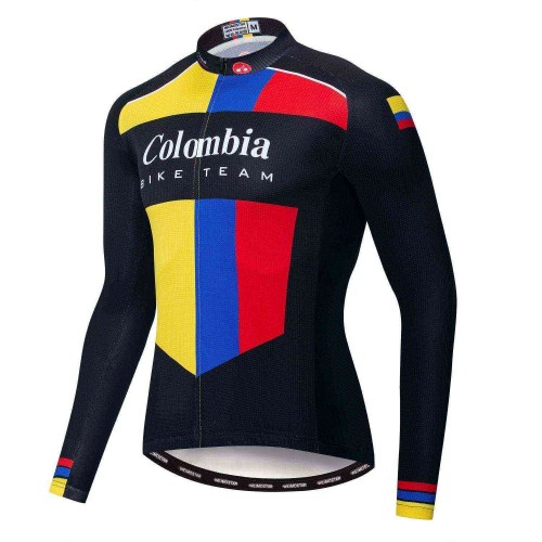 Colombia Personalizado Jersey Ciclismo Mtb Equipacion Hombre Al Aire Libre Manga Larga Ropa De Ciclismo Mujer