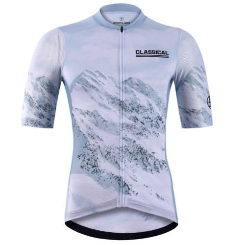 2025 New Arrivals Mountain Bike Wear Men All Size Short Sleeve Quick Dry Custom Lightweight Recycle Cycling Jersey