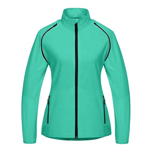 Lightweight Women Yoga Cycling Running Outdoor Jacket Cycling Jacket Windbreaker With Removable Sleeves