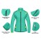 Lightweight Women Yoga Cycling Running Outdoor Jacket Cycling Jacket Windbreaker With Removable Sleeves