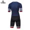 Ykywbike Wholesale Custom Pro Team Breathable Road Cycling Clothes Men Black Triathlon Cycling Wear Skin Suit Trisuit Triathlon