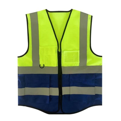 Custom Building Construction Safety Waistcoat Sanitation Overalls Cycling Generation Driving Reflective Clothes At Night