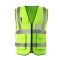 Custom Building Construction Safety Waistcoat Sanitation Overalls Cycling Generation Driving Reflective Clothes At Night