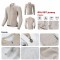 Wholesale Cycling Apparel Men Tops Biking Shirts Long Sleeve Bike Clothing Full Zipper Bicycle Jacket Rear Support Bike