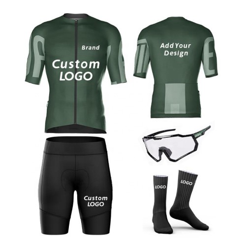 Professional Custom Cycling Jersey Long Shorts Sleeve Team Urban Highways Mountain Bike Mtb Shirt Cycling Jersey Set