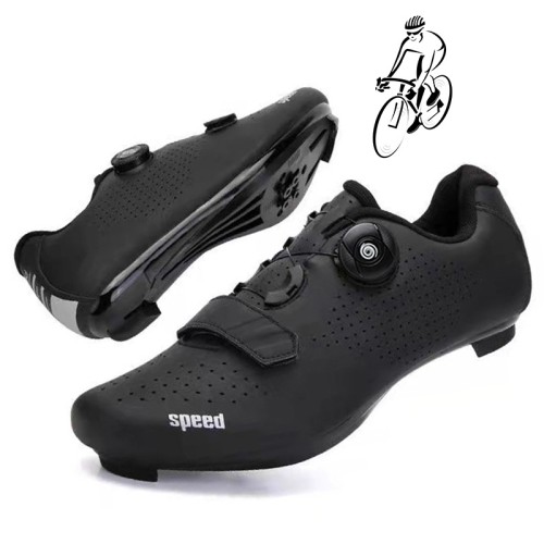 Wholesale Road Cycling Shoes Professional Spd Mountain Bike Breathable Bicycle Racing Self-locking Shoes