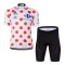 New Design Custom Short Sleeve Jersey Set Cyclisme Cycling Wear Quick Dry Bicycle Jersey Set Training Suit Triathlon Suit Men