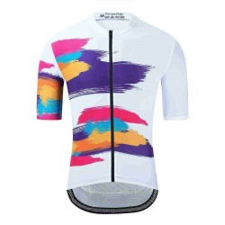 Low Moq Fast Deliver Recycled Fabric Sizes Can Be Customized Seamless Men Cycling Shirt Bike Jersey