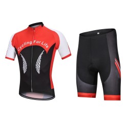 Hot Sale Factory Cycling Jersey Set Sublimation Print Breathable Jersey Shorts Road Bike Uniform Bicycle Clothes