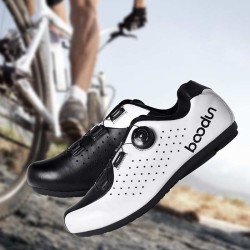 Hbg 1289 Outdoor Road Cycling Lock Shoes Mtb Carbon Shoe For Cleats Bicycle With Riding Bike Shoes Man