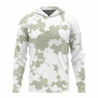 New Fishing Hooded Shirts Outdoor Sport Quick Dry Mens Fishing Clothes Plus Size Anti Uv Cycling Fishing Clothing