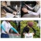 Rockbros Compression Arm Sleeves Cycling Upf50 Anti-uv Anti-slip Stripe Breathable Running Sports Sleeves