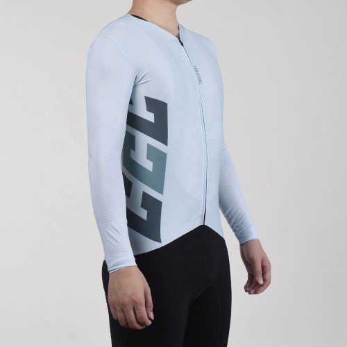 Tarstone Cycling Shirt Men Crop Top T-shirt Long Sleeves Aero Bicycle Jersey Lightweight Cycling Clothes For Man