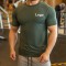 Mens Athletic Top Activewear Shirt Polyester Spandex Men Running Clothes Gym Lightweight Sports Elastic T Shirts