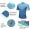 Drop Shipping Men Cycling Outfit Mtb Bicycle Jersey Road Bike Cycling Wear Breathable Short Sleeves Shirt Jersey Ciclismo Hombre
